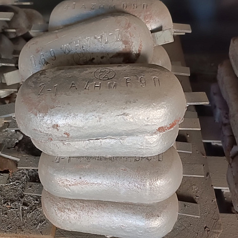 Протектор короткозамкнутый одиночный алюминиевый П-КОА