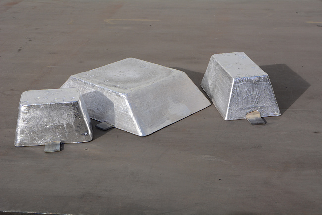 Протектор короткозамкнутый одиночный алюминиевый П-КОА